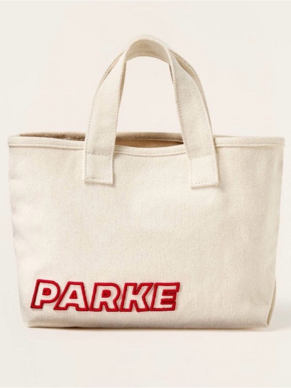NWT- Parke x Target Natural Mini Canvas Tote Bag